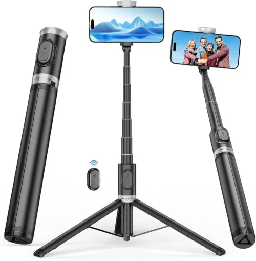 67" Selfie Stick Phone Tripod