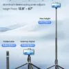 67" Selfie Stick Phone Tripod