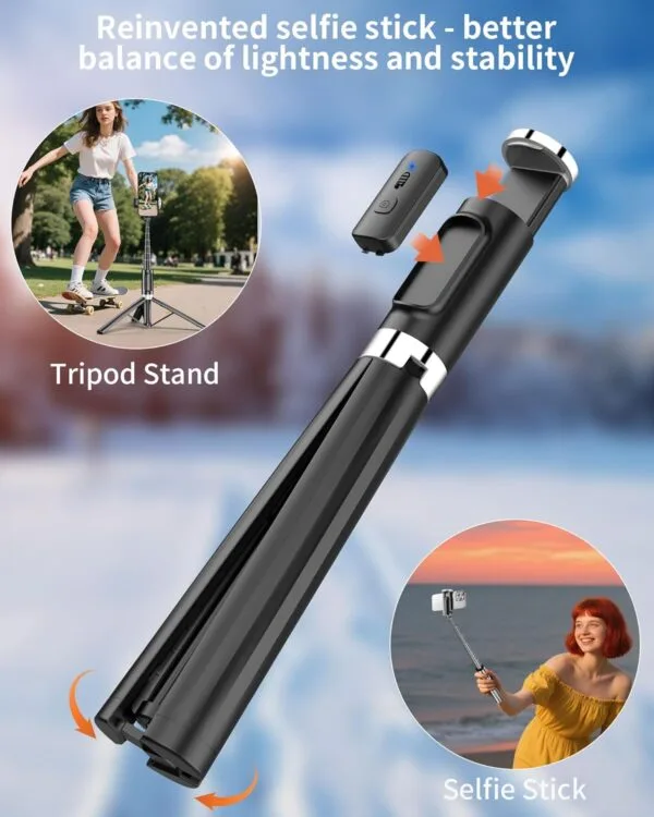 Compact Selfie Stick Tripod