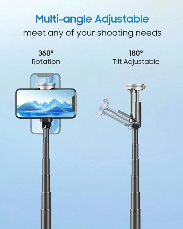 67" Selfie Stick Phone Tripod