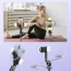 53'' Selfie Stick Tripod with Light
