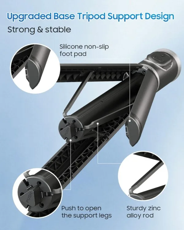 67" Selfie Stick Phone Tripod