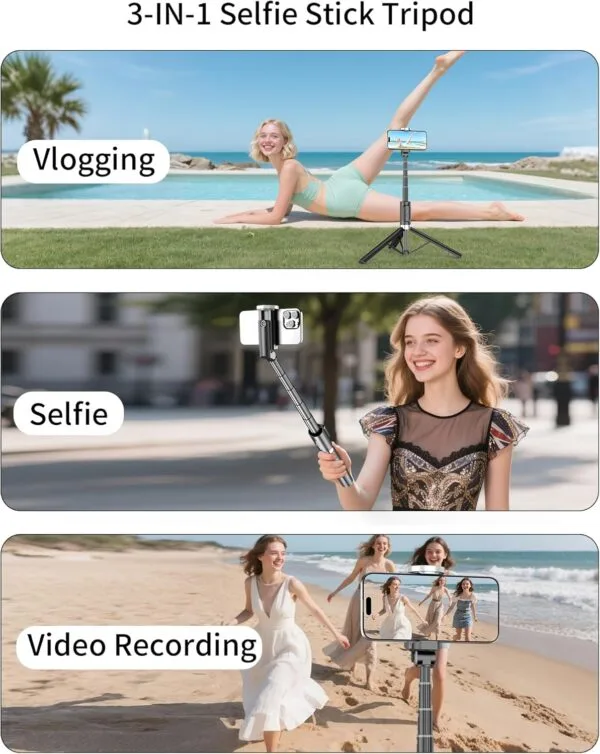 Compact Selfie Stick Tripod